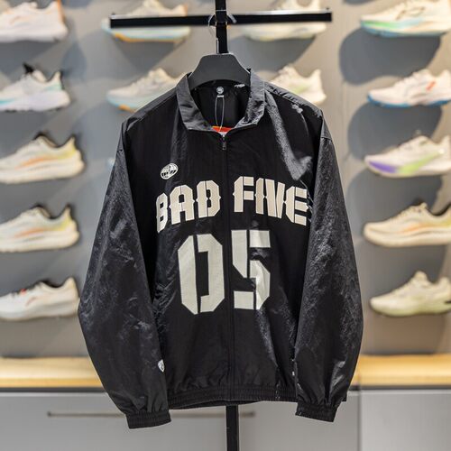 李宁正品反伍BADFIVE男子运动训练宽松梭织立领夹克外套AFDW403-1