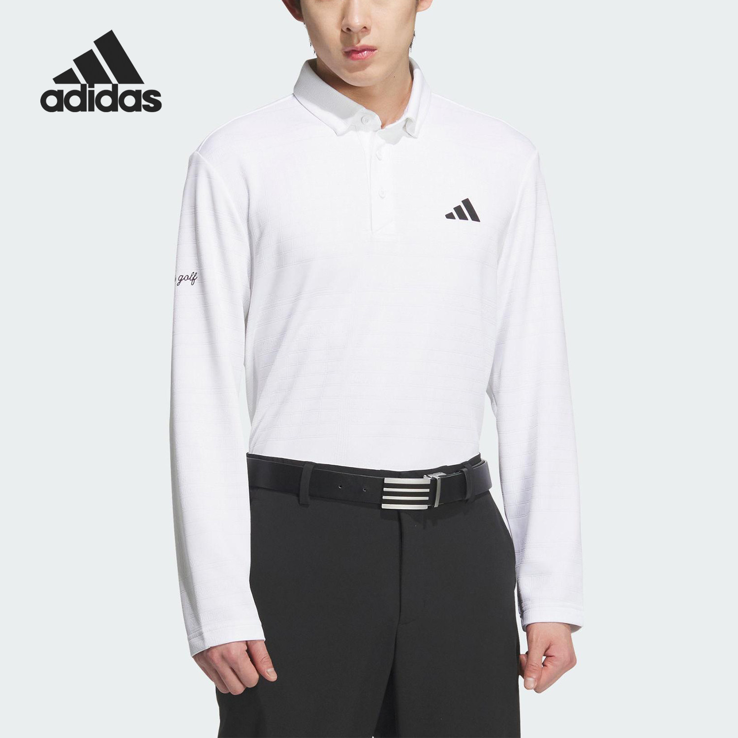Adidas/阿迪达斯官方正品MNG LS SHIRTS男士高尔夫POLO衫JL7946