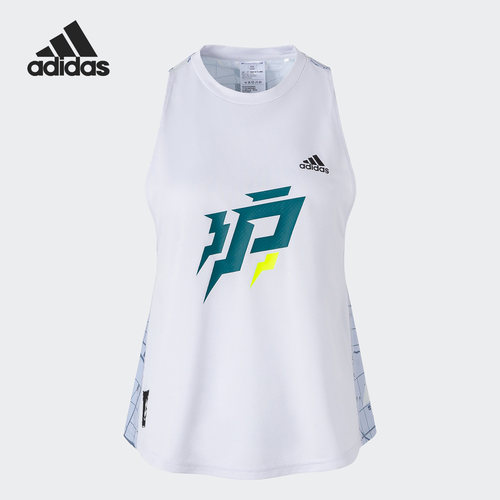 Adidas/阿迪达斯正品SHHM Tank W女子跑步运动背心T恤HJ9882