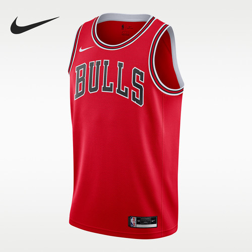 Nike耐克正品Chicago Bulls德里克罗斯1号背心篮球CW3700-657