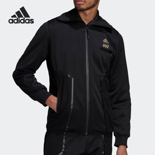 BLK Adidas TT男子运动休闲夹克外套GN6810 阿迪达斯正品