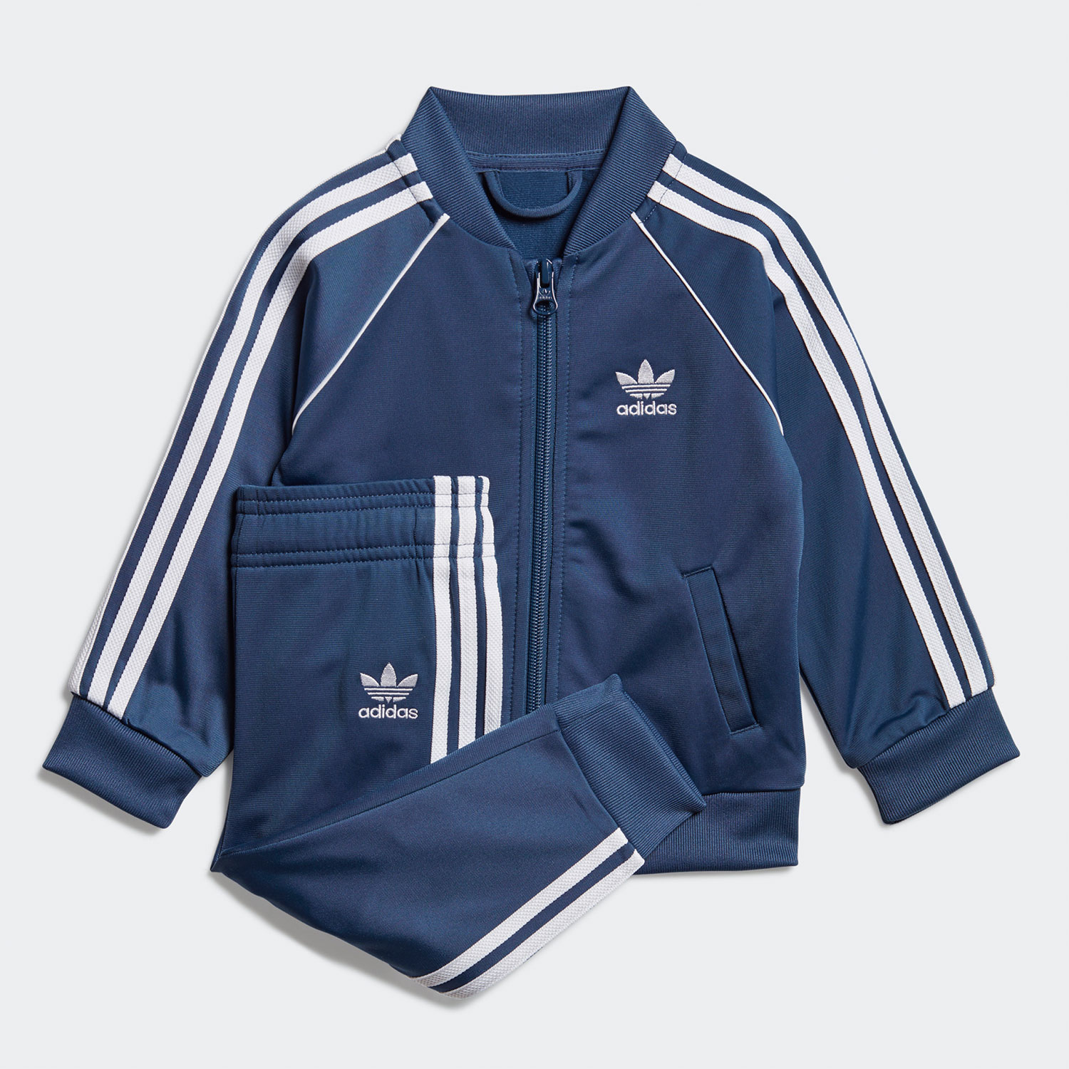 Adidas/阿迪达斯正品三叶草新款儿童男女运动休闲套装FM5584