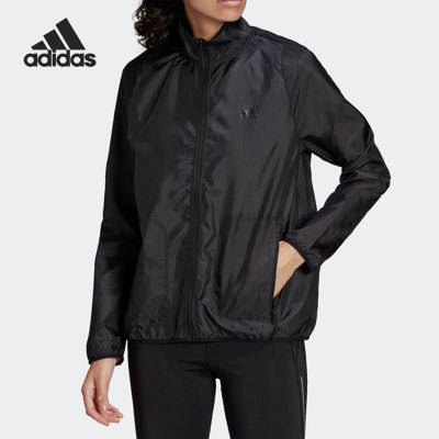 Adidas/阿迪达斯官方正品新款健身跑步防风女子运动夹克HC7971