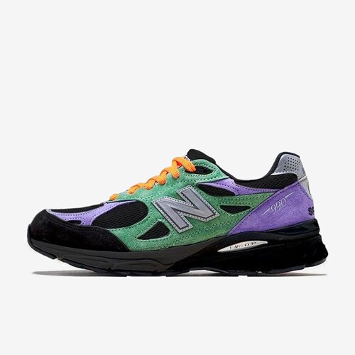 New Balance新百伦正品990V3男女同款美国制造跑步鞋M990SK3