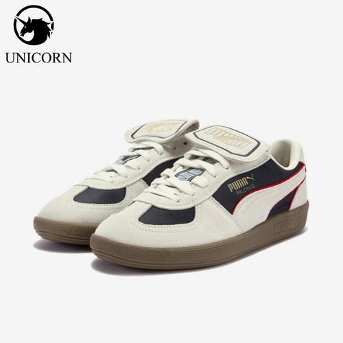 Puma/彪马正品PalermoPREMIUMNL男女蓝白色日常板鞋404836-03