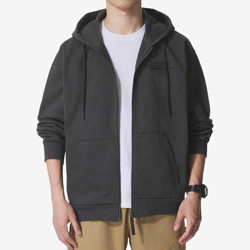 New Balance新百伦正品男防风连帽拉链长袖夹克MDF31191-DKG