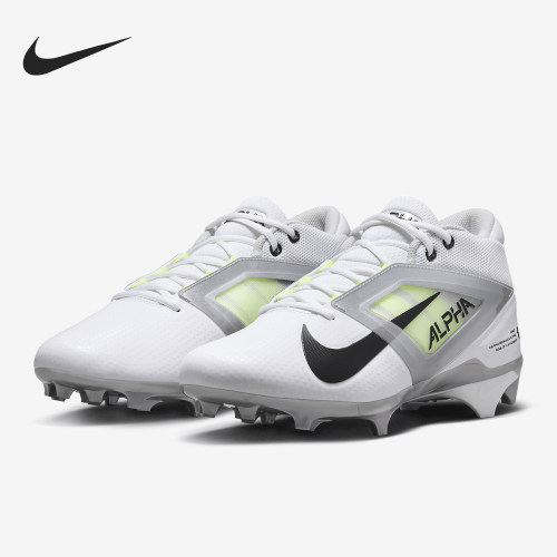 Nike耐克正品Alpha Menace 4 FG减震耐磨抓地足球鞋FD7037-100