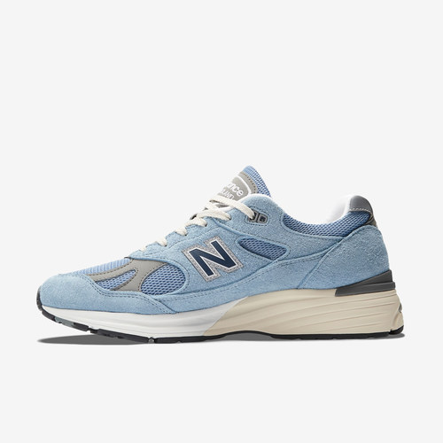 New Balance新百伦正品男款991V2英国制造低帮跑步鞋U991BV2