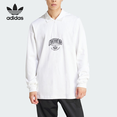 Adidas/阿迪达斯正品VRCT LS POLO 男士运动长袖POLO衫IS2901