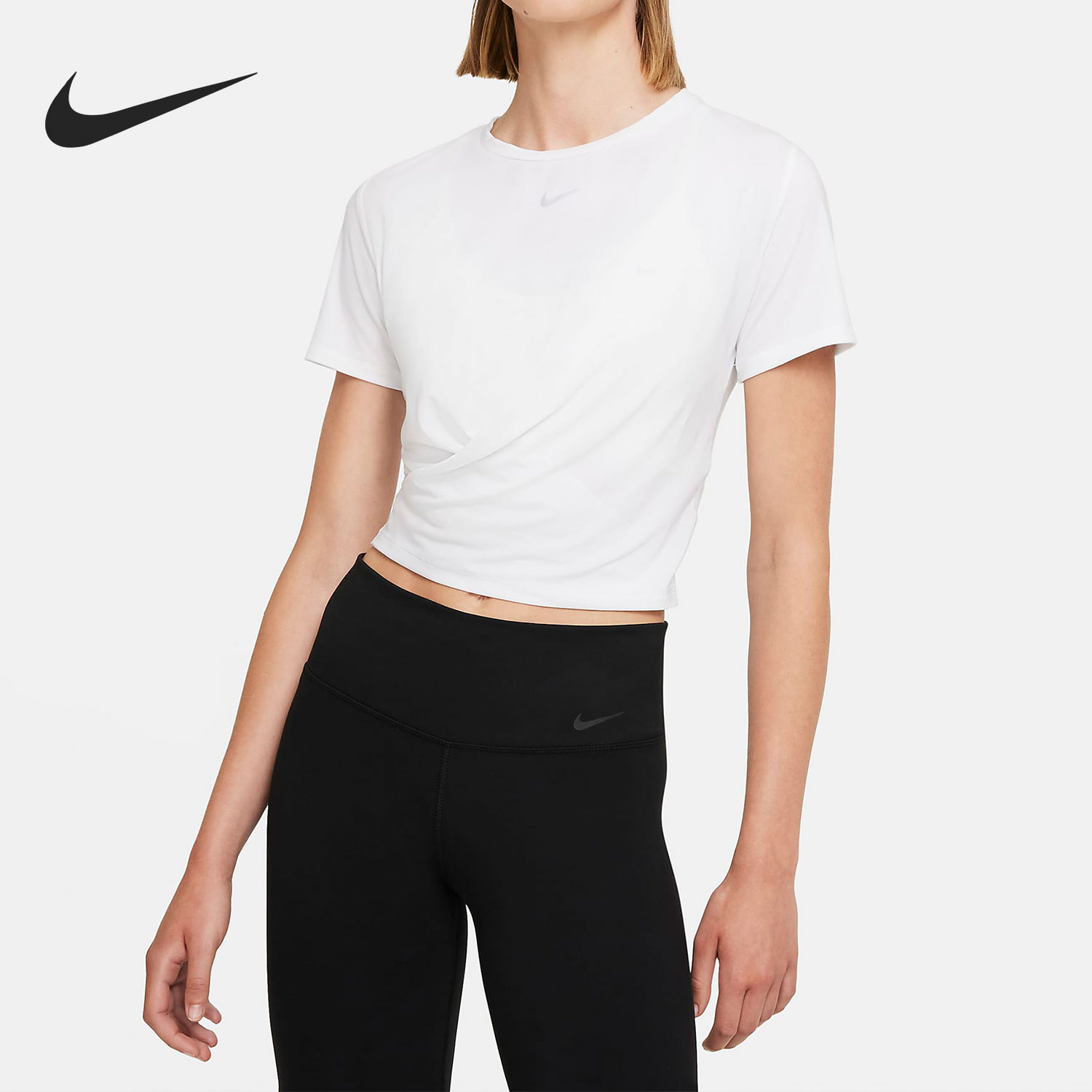 Nike/耐克正品DRI-FIT ONE LUXE TWIST 女子短袖DD4921-100