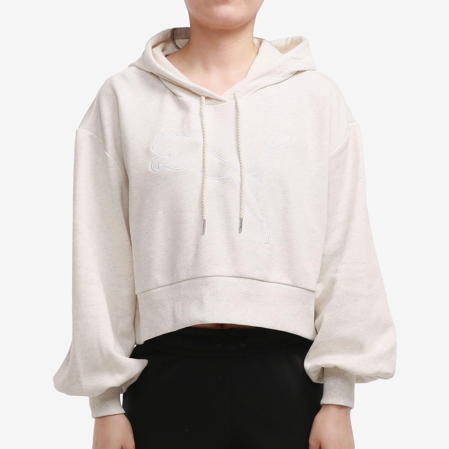 PUMA/彪马正品春季女子宽松连帽套头运动休闲卫衣845599-02