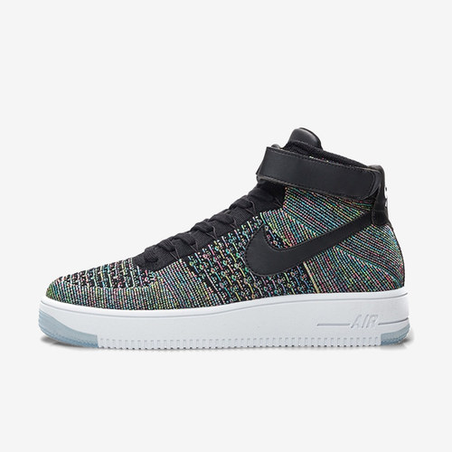 Nike耐克正品Air Force 1 Ultra Flyknit男中帮板鞋817420-601