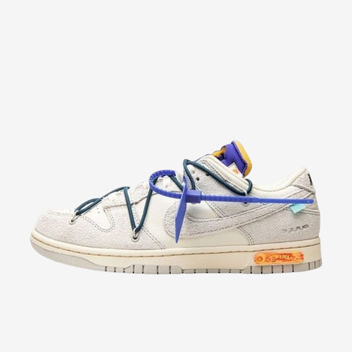 Nike耐克正品OFF-WHITE x Dunk The 50男低帮系带板鞋DJ0950-111