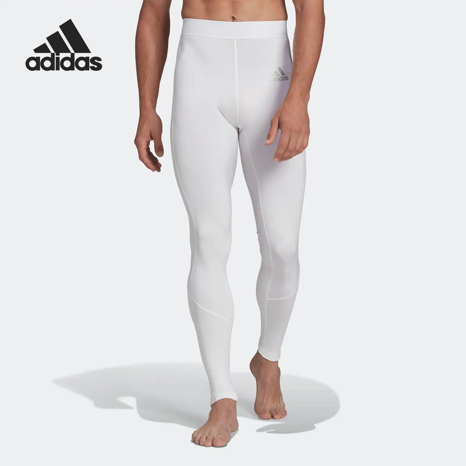 Adidas/阿迪达斯正品新款男子运动跑步健身紧身长裤H38293