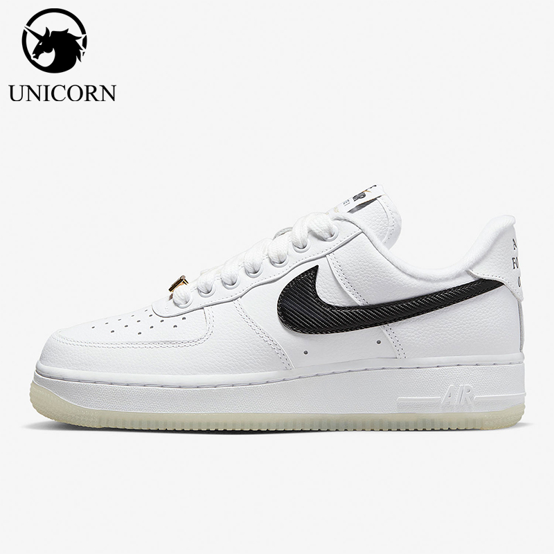 Nike/耐克正品Air Force 1女士耐磨低帮轻便休闲板鞋DX2307-100