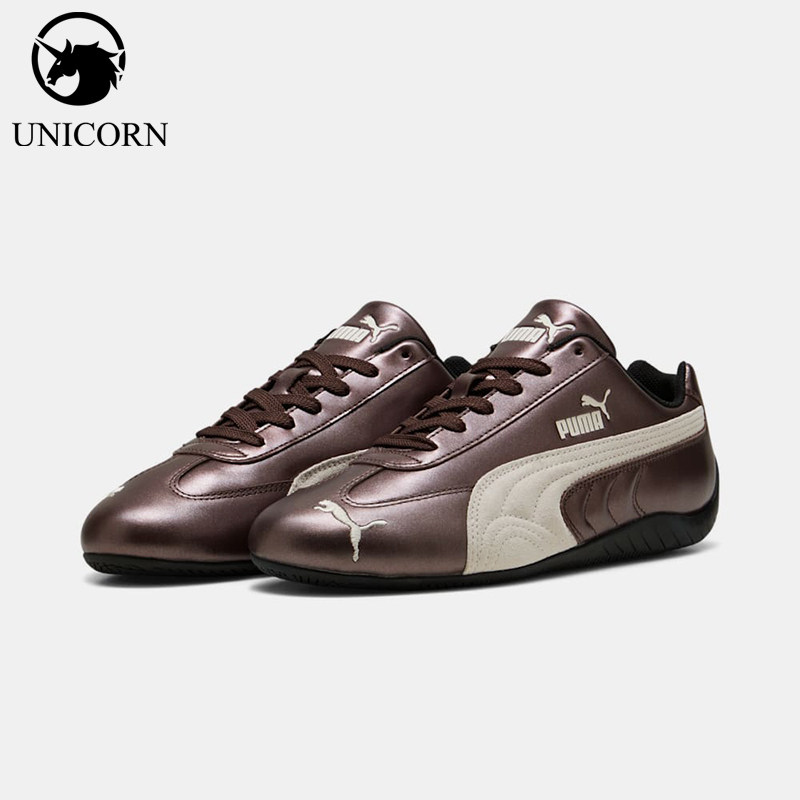 Puma/彪马正品2026男女金属色未来感T头经典赛车薄底鞋403689-04