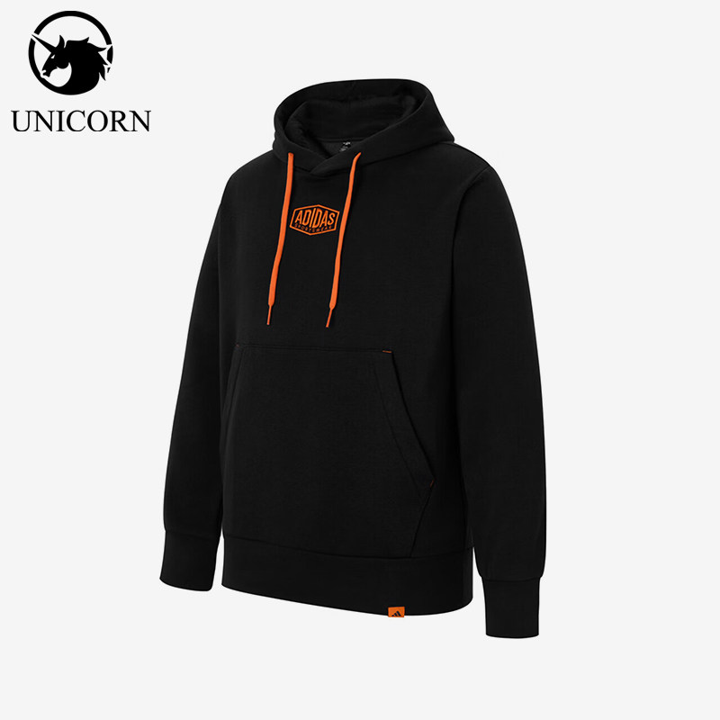 Adidas/阿迪达斯正品春秋男士保暖加绒经典复古卫衣套头衫JV8458