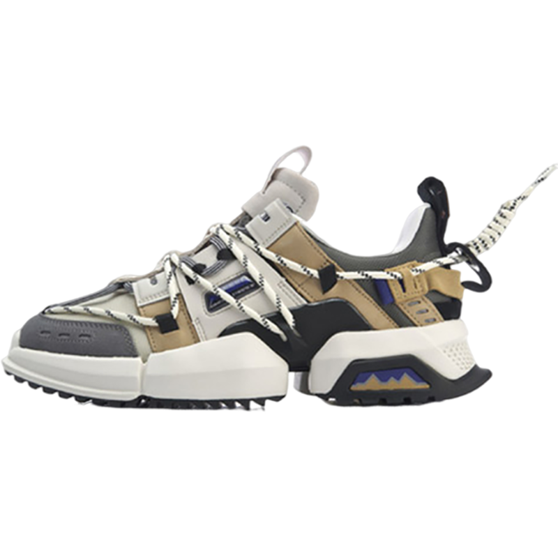 李宁正品男子时尚保暖经典休闲鞋防滑减震耐磨百搭运动鞋AGLP075