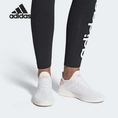 Adidas/阿迪达斯官方正品女子舒适运动低帮系带透气休闲鞋 F36476