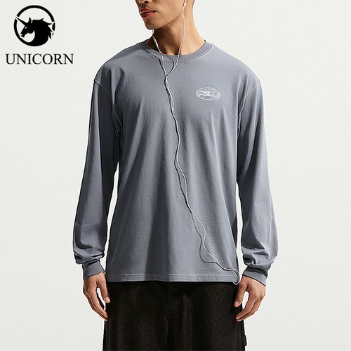 Nike/耐克正品男士时尚经典透气圆领套头长袖T恤IQ3770-065