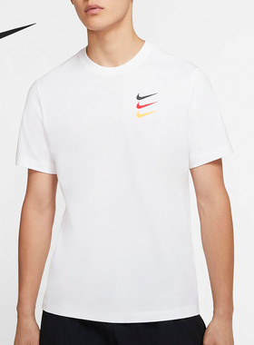 Nike/耐克正品男子夏季圆领彩色三钩休闲运动短袖T恤 CT8432