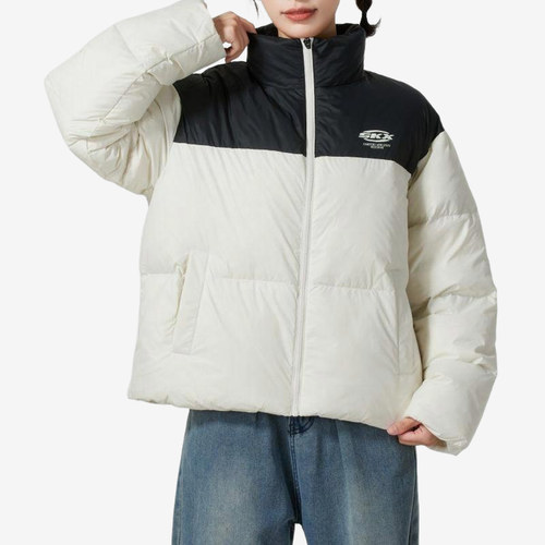 Skechers斯凯奇正品面包款男女立领长袖羽绒服P424W231-052S