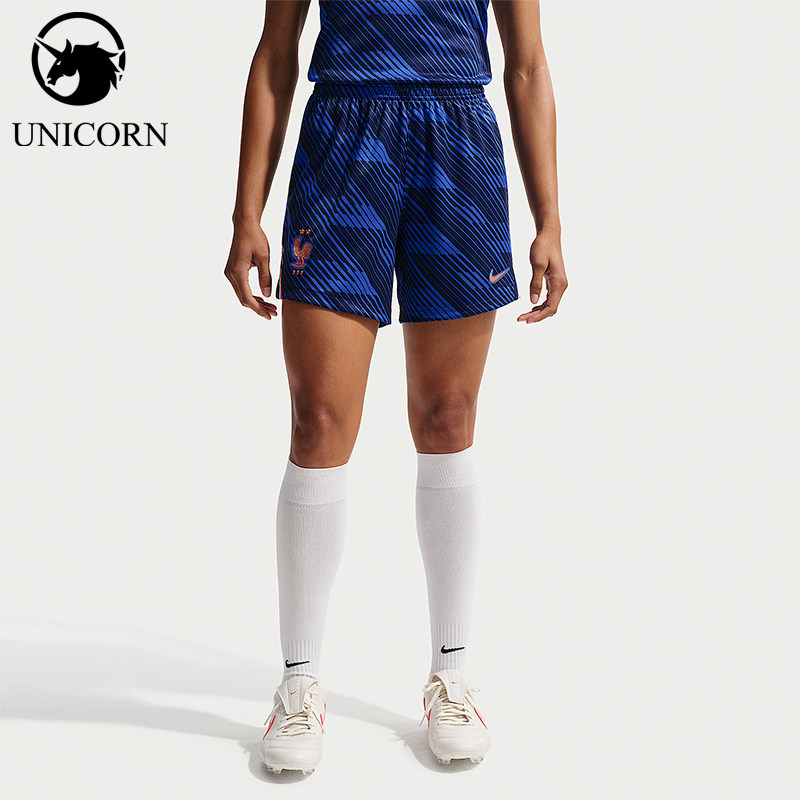 Nike/耐克正品Dri-FIT女士透气足球复古轻盈运动短裤IB4596-480