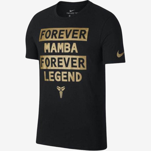Nike耐克正品Kobe永恒黑曼巴男吸湿排汗修身短袖T恤906099-010