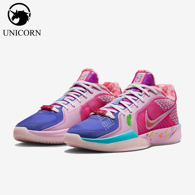 Nike/耐克正品2025冬季款女士减震运动拼接时尚篮球鞋IB6103-920