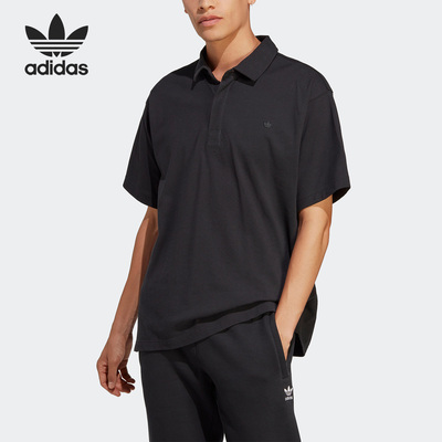 Adidas/阿迪达斯官方正品三叶草男子夏新款运动短袖POLO衫HR8677