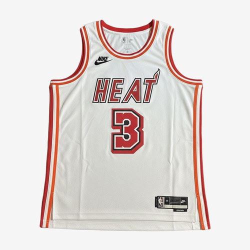 Nike耐克正品NBA迈阿密热火队复古圆领套头背心篮球DO9490-100