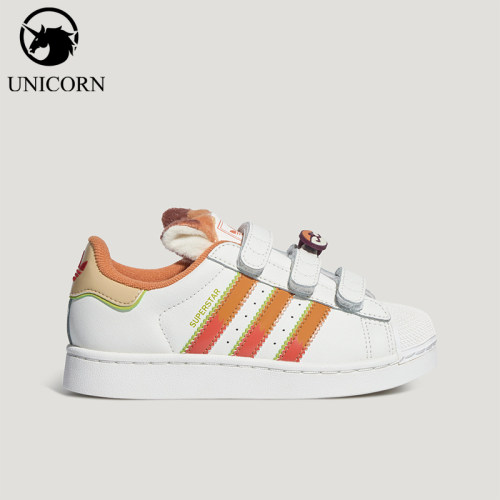 Adidas阿迪达斯正品Superstar II小童运动贝壳鞋头板鞋LB0386