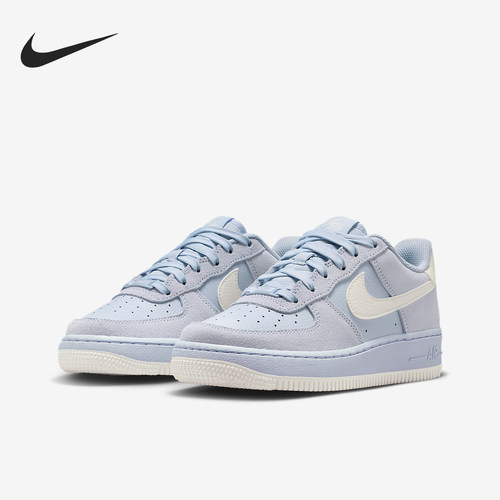 Nike/耐克正品Air Force 1 GS女子大童休闲运动鞋HV4760-002