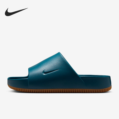 Nike/耐克正品Calm男士简约日常厚底耐磨一字拖鞋FD4116-402