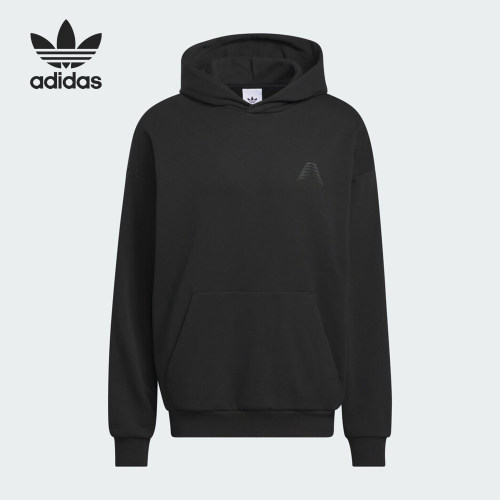 Adidas/阿迪达斯官方正品三叶草男士经典连帽运动休闲卫衣IU2809
