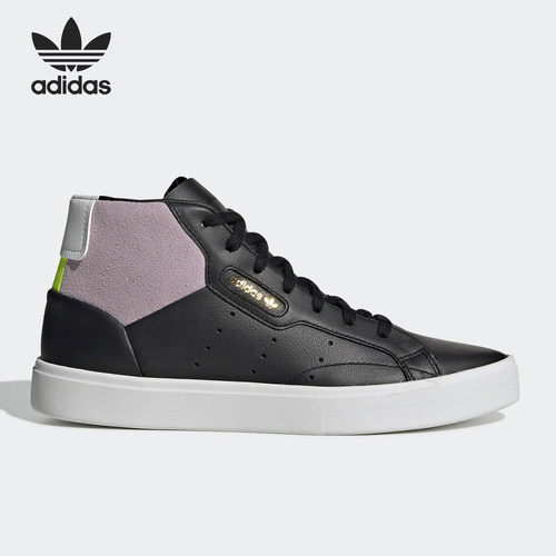 Adidas/阿迪达斯正品三叶草SLEEK MID W女子休闲板鞋运动鞋EE4527