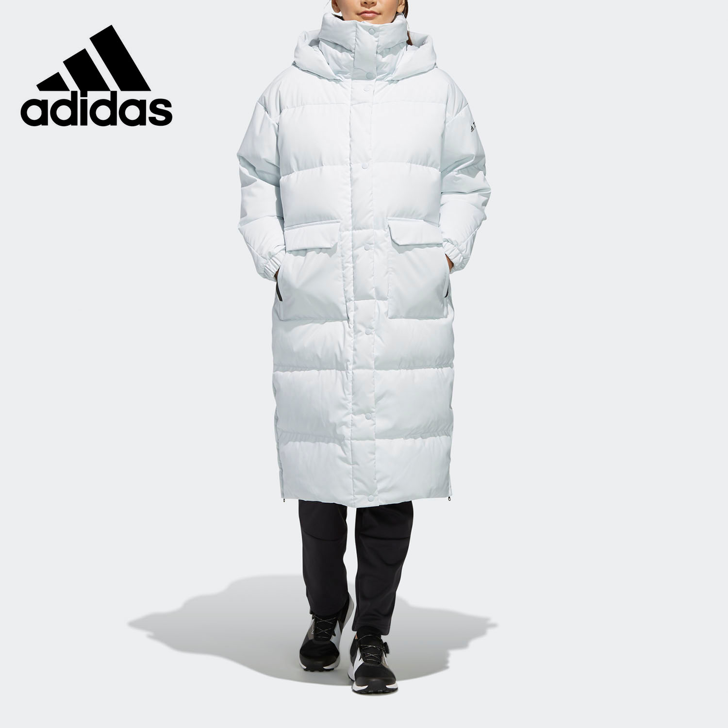 Adidas/阿迪达斯正品春季新款女子冬季户外运动羽绒服 EH5025