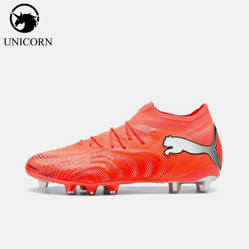 Puma/彪马正品2025冬季款男女低帮经典系带耐磨足球鞋108890-01
