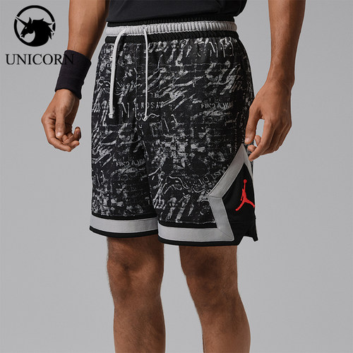 Nike/耐克正品Jordan男士宽松运动系带篮球短裤IU7879-010