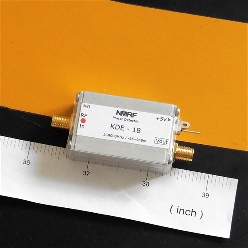 1~8000MHz 宽带 射r频 功率计,有源 对数 检波器 AD8318模块