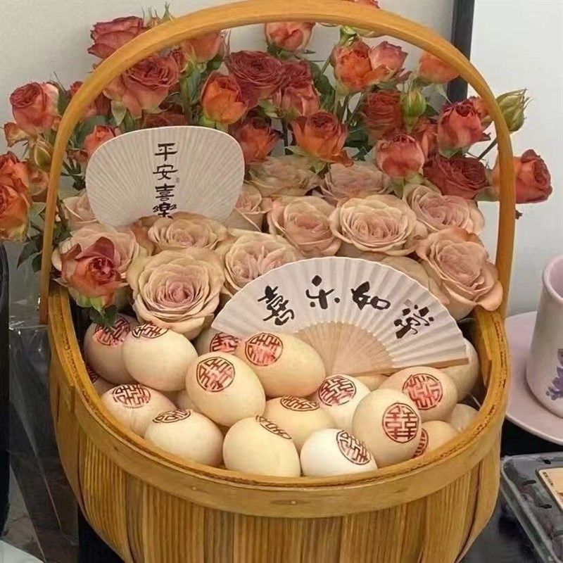 坐月子鸡蛋花篮果篮装水果送礼鸡蛋花篮diy月子花篮材料包收纳,鲜花速递/花卉仿真/绿植园艺,花篮,淘宝优惠券,粉丝福利购,淘宝优惠卷