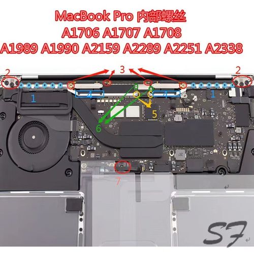 适用于笔记本A1706/A1707/1708A1989/2159/2251/2338内部螺丝铁片