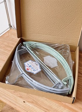 43835设计款晾晒搭档!多功能衣物晾晒半圆无痕金属浸塑衣架1.22