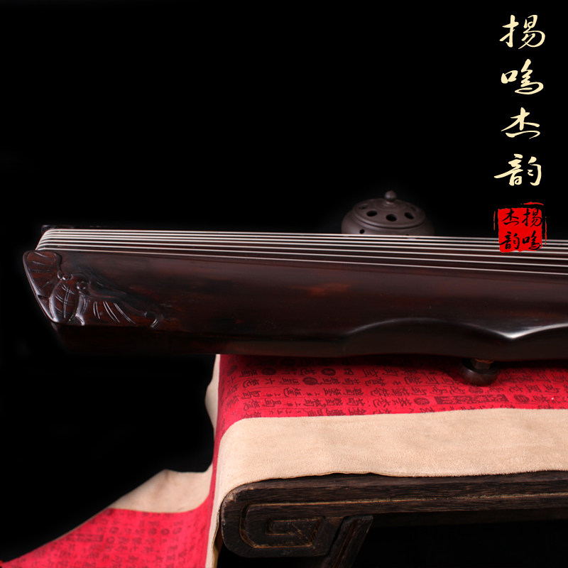 扬鸣古琴老匠人纯手工制作百纳伏古琴