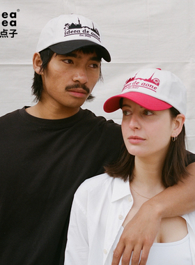 ideea点子点子「City Walk 城市限定」复古拼色刺绣棒球帽