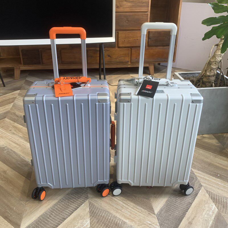 行李箱女多功能铝框拉杆箱刹车万向轮旅行箱20寸商务登机学生箱包,箱包皮具/热销女包/男包,旅行箱,淘宝优惠券,粉丝福利购,淘宝优惠卷