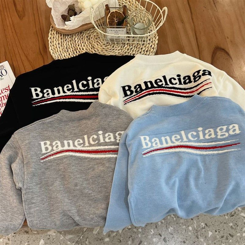 儿童针织衫男童春秋装薄款2024新款圆领冬季打底女宝宝洋气毛衣潮,童装/婴儿装/亲子装,毛衣/针织衫,淘宝优惠券,粉丝福利购,淘宝优惠卷