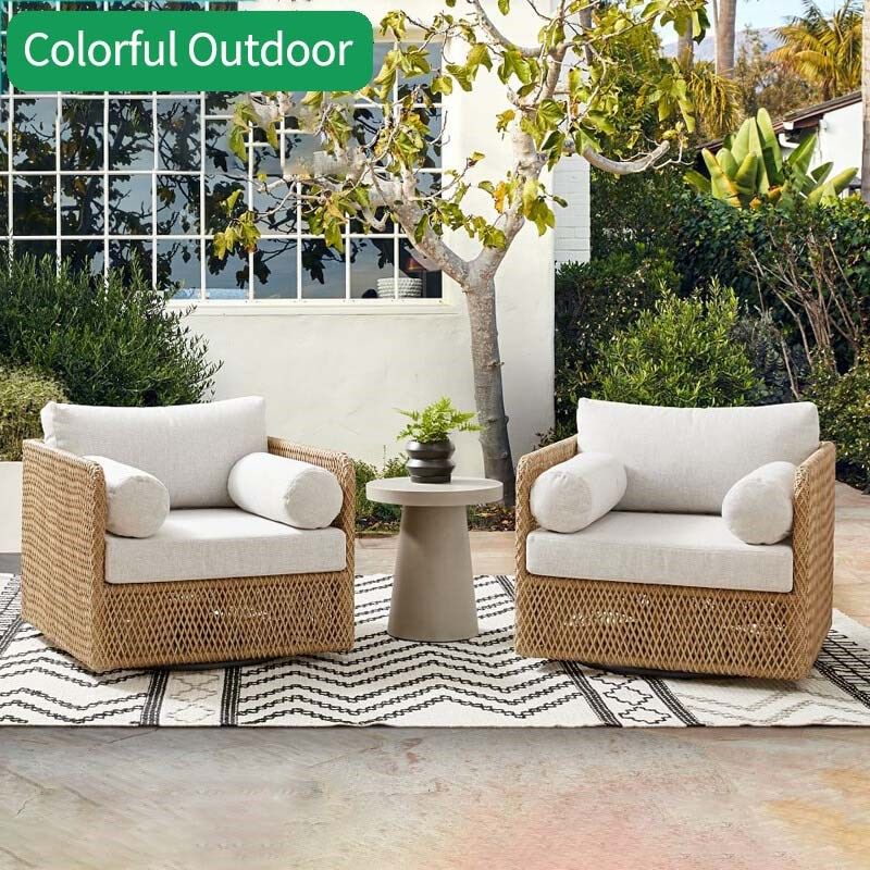 户外休闲藤编沙发露台庭院花园室外阳台藤椅组合别墅防水防晒家具,住宅家具,户外沙发,淘宝优惠券,粉丝福利购,淘宝优惠卷