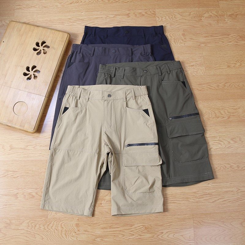 王炸好裤!城市机能风!外贸男士户外防水透气工装五分休闲短裤夏,男装,短裤,淘宝优惠券,粉丝福利购,淘宝优惠卷