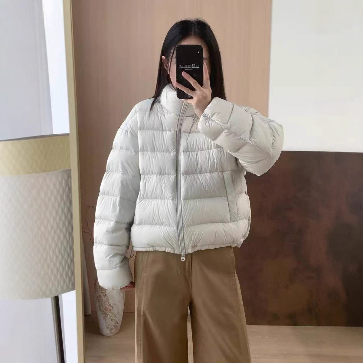 排骨鱼骨泡芙面包服羽绒